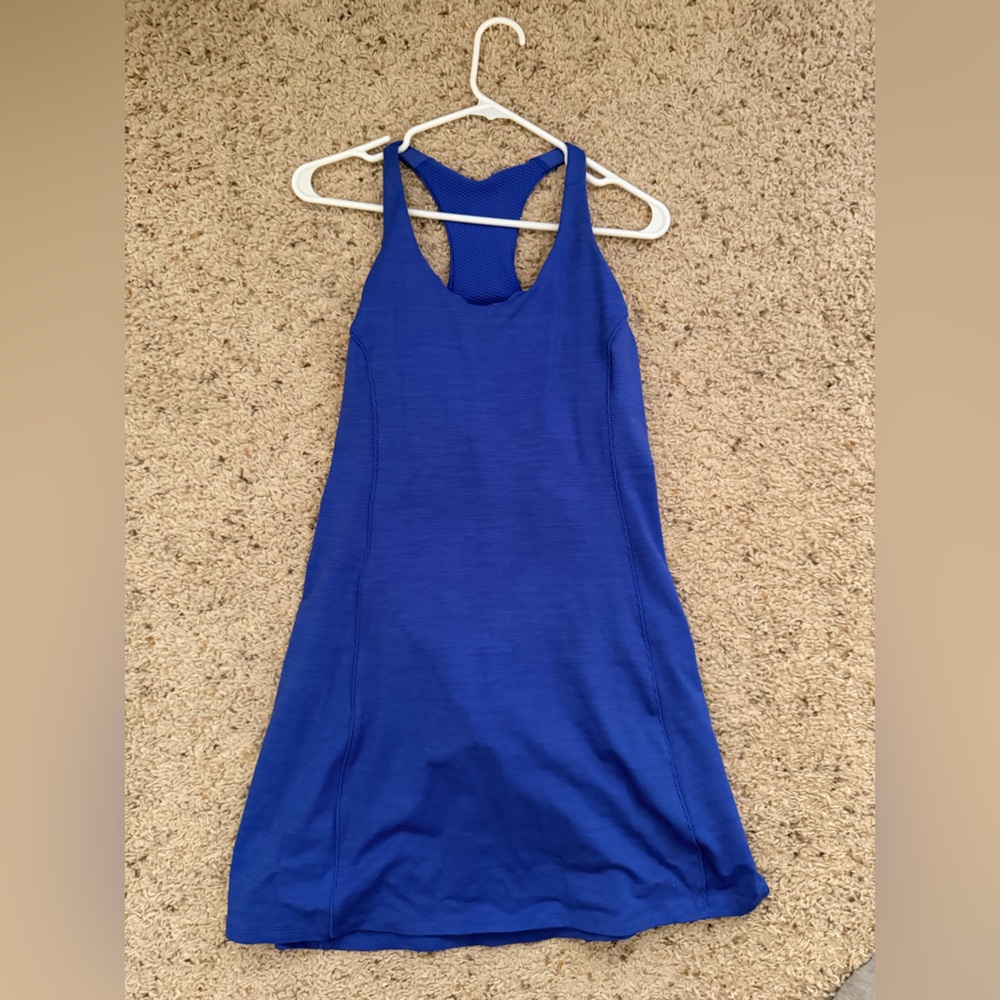 Blue Outdoor Voices Racerback Athletic Dress